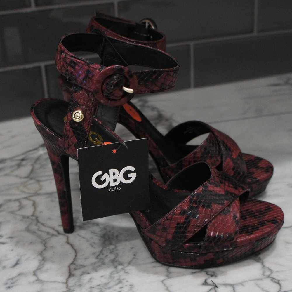 NWT G by Guess Open-Toed Heels (Sizes 7 & 8)